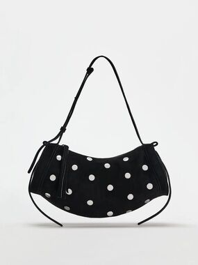 Zara Suede Shoulder Bag